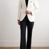 Shelton Wool, Mohair, Silk and Linen-Blend Blazer - OU