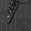Slim-Fit Pinstriped Wool and Mohair-Blend Suit Jacket - CU Slim-Fit Pinstriped Wool and Mohair-Blend Suit Jacket - CU