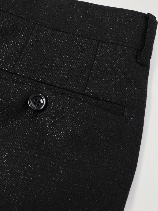 Straight-Leg Prince of Wales Checked Wool-Blend Suit Trousers - CU Straight-Leg Prince of Wales Checked Wool-Blend Suit Trousers - CU