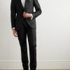 Straight-Leg Prince of Wales Checked Wool-Blend Suit Trousers - OU Straight-Leg Prince of Wales Checked Wool-Blend Suit Trousers - OU