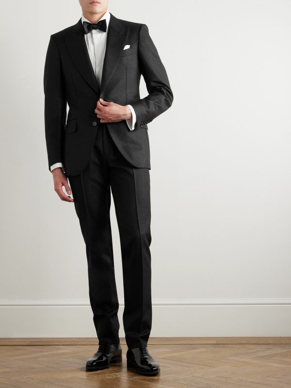 Straight-Leg Prince of Wales Checked Wool-Blend Suit Trousers - OU Straight-Leg Prince of Wales Checked Wool-Blend Suit Trousers - OU