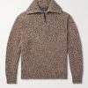 Cashmere Half-Zip Rollneck Sweater Cashmere Half-Zip Rollneck Sweater