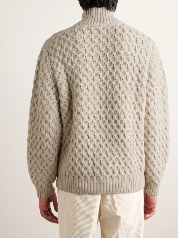 Cashmere Rollneck Sweater - BK