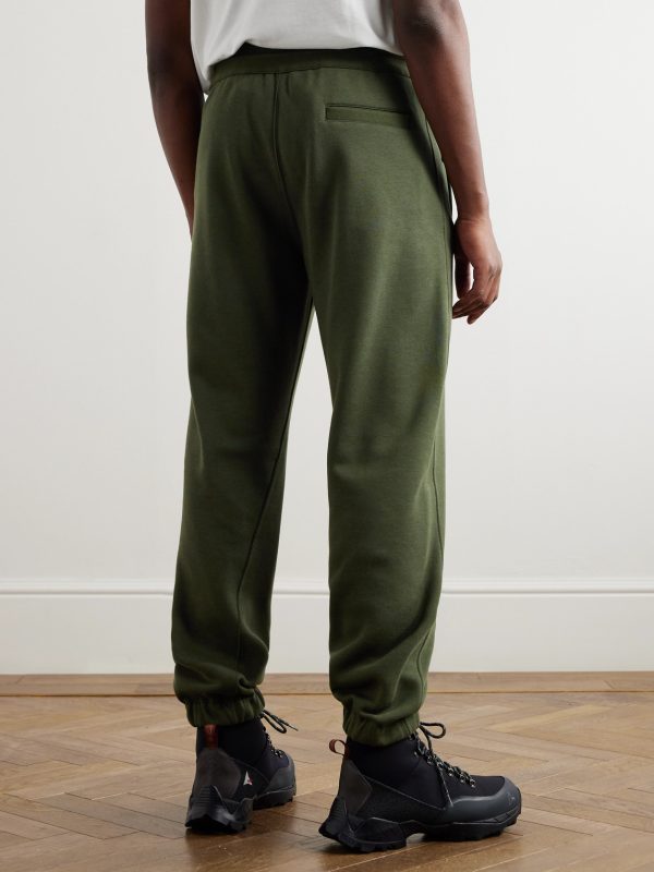 Vogel Tapered Cotton and Cashmere-Blend Jersey Sweatpants - BK Vogel Tapered Cotton and Cashmere-Blend Jersey Sweatpants - BK