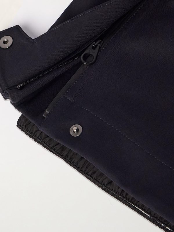 Straight-Leg Virgin Wool-Blend Ski Salopettes - E1 Straight-Leg Virgin Wool-Blend Ski Salopettes - E1