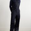 Straight-Leg Virgin Wool-Blend Ski Salopettes - OU Straight-Leg Virgin Wool-Blend Ski Salopettes - OU
