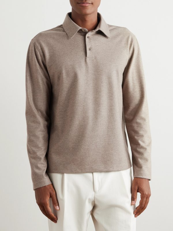Cashmere Polo Shirt - FR Cashmere Polo Shirt - FR