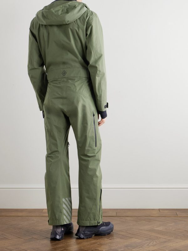 Cotton-Blend Ripstop Ski Jumpsuit - BK Cotton-Blend Ripstop Ski Jumpsuit - BK