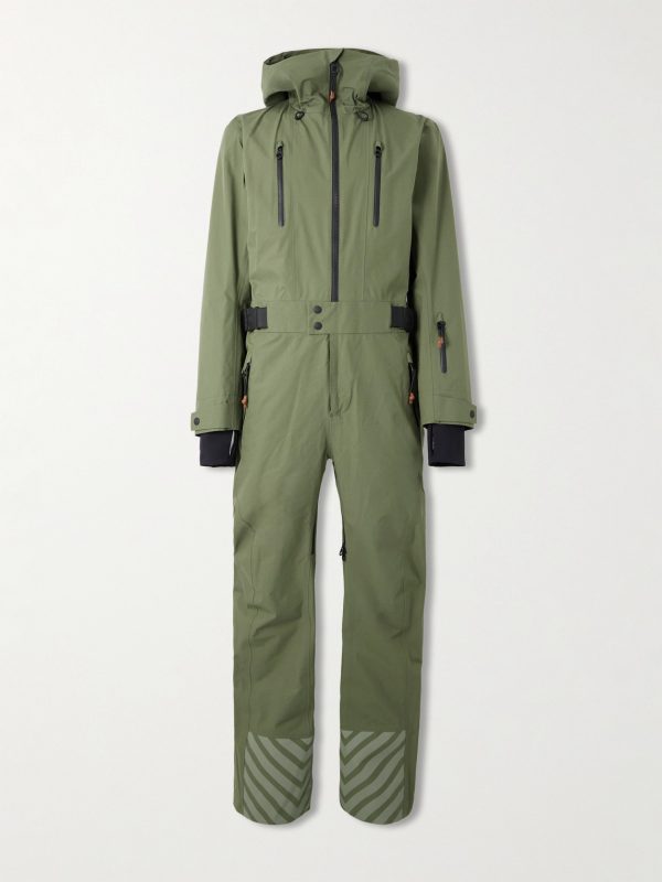Cotton-Blend Ripstop Ski Jumpsuit Cotton-Blend Ripstop Ski Jumpsuit