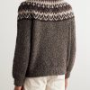 Fair Isle Cashmere and Silk-Blend Half-Zip Sweater - BK Fair Isle Cashmere and Silk-Blend Half-Zip Sweater - BK