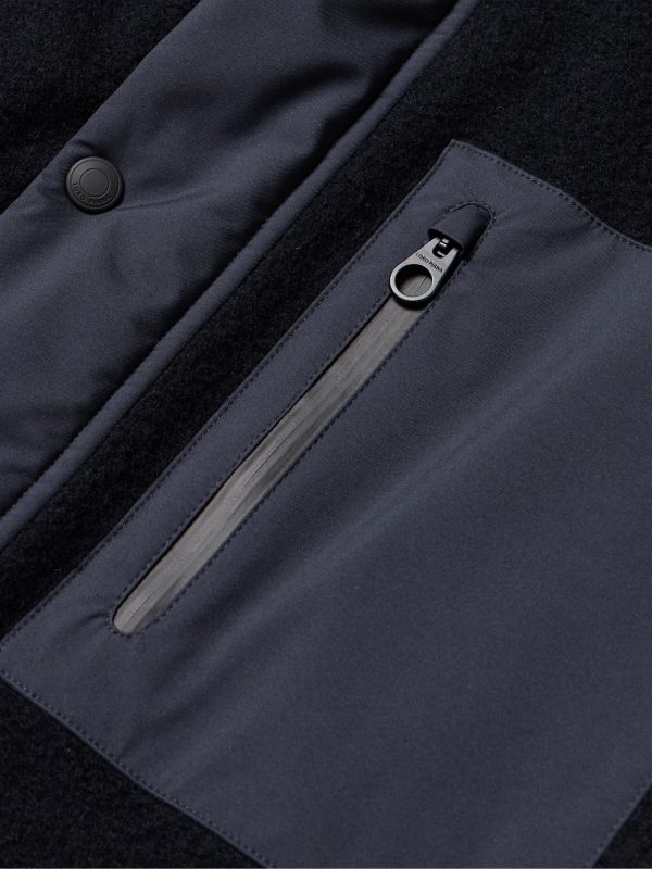 Apo Panelled Storm System® Cashmere-Jersey Hooded Ski Jacket - CU Apo Panelled Storm System® Cashmere-Jersey Hooded Ski Jacket - CU