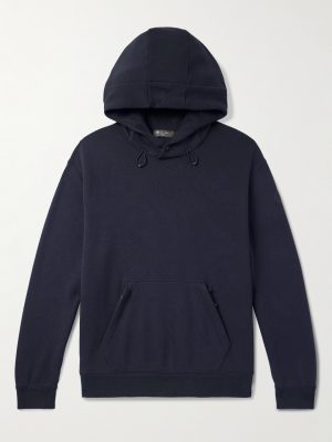 Vogel Cotton and Cashmere-Blend Jersey Hoodie