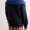 Wool Half-Zip Sweater - BK
