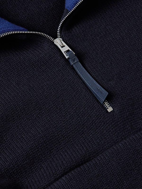Wool Half-Zip Sweater - CU