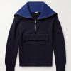 Wool Half-Zip Sweater