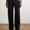 Straight-Leg Panelled Wool-Twill Cargo Trousers - BK