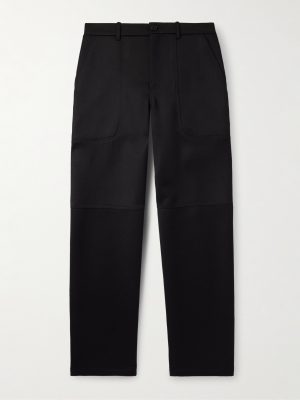Straight-Leg Panelled Wool-Twill Cargo Trousers Straight-Leg Panelled Wool-Twill Cargo Trousers