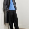 Straight-Leg Panelled Wool-Twill Cargo Trousers - OU
