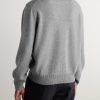 Anagram Logo-Embroidered Wool Sweater - BK Anagram Logo-Embroidered Wool Sweater - BK