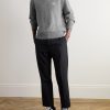 Anagram Logo-Embroidered Wool Sweater - OU Anagram Logo-Embroidered Wool Sweater - OU
