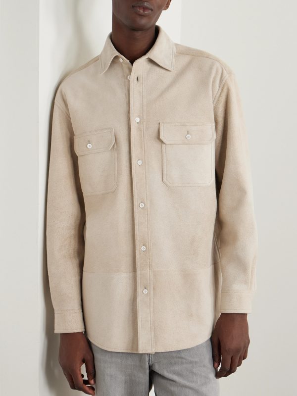 Suede Overshirt - FR Suede Overshirt - FR