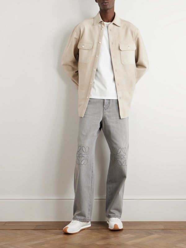 Suede Overshirt - OU Suede Overshirt - OU