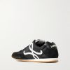Ballet Runner 2.0 Logo-Appliquéd Shell, Suede and Leather Sneakers - BK Ballet Runner 2.0 Logo-Appliquéd Shell, Suede and Leather Sneakers - BK