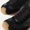Ballet Runner 2.0 Suede-Trimmed Leather Sneakers - CU