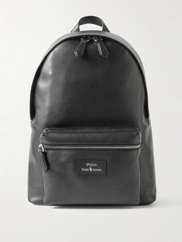 Full-Grain Leather Backpack