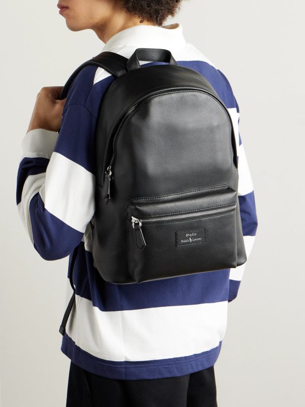 Full-Grain Leather Backpack - OU