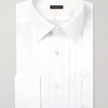 Pleated Cotton-Poplin Tuxedo Shirt Pleated Cotton-Poplin Tuxedo Shirt