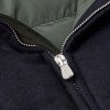 Suede-Trimmed Quilted Wool and Cashmere-Blend Down Gilet - CU
