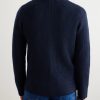 Waffle-Knit Cashmere Cardigan - BK