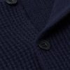 Waffle-Knit Cashmere Cardigan - CU