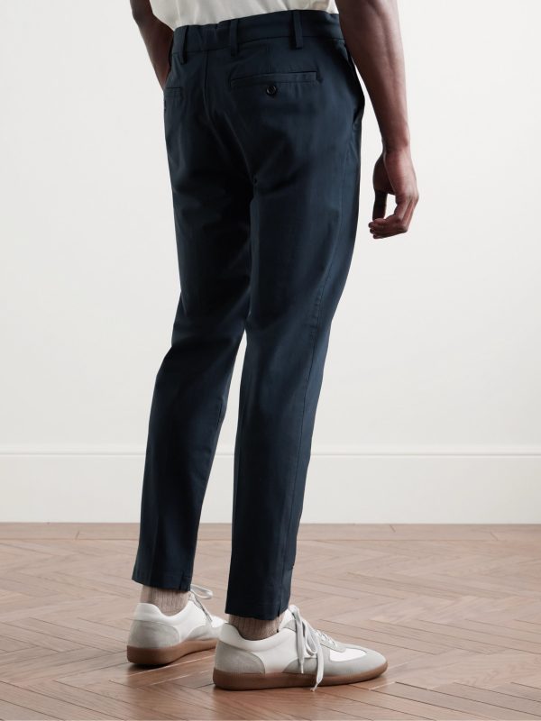 Golf Slim-Fit Stretch Cotton-Blend Trousers - BK Golf Slim-Fit Stretch Cotton-Blend Trousers - BK