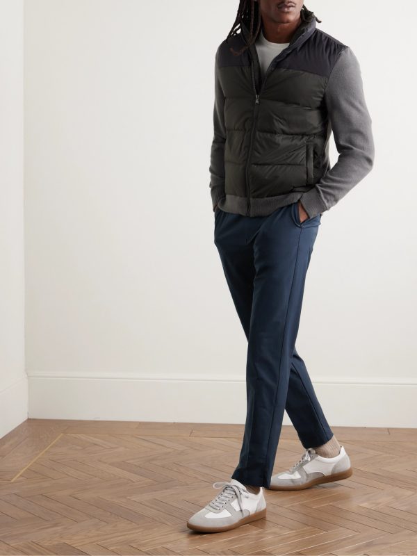 Golf Slim-Fit Stretch Cotton-Blend Trousers - OU Golf Slim-Fit Stretch Cotton-Blend Trousers - OU