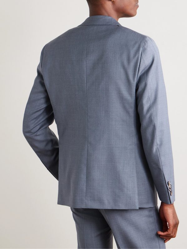 Slim-Fit Wool Suit Jacket - BK