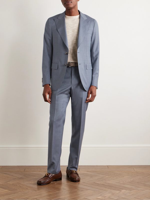 Slim-Fit Wool Suit Jacket - OU