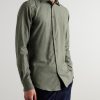 Cotton and Cashmere-Blend Flannel Shirt - FR