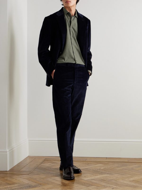Cotton and Cashmere-Blend Flannel Shirt - OU