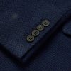 Double-Breasted Herringbone Cashmere Coat - CU Double-Breasted Herringbone Cashmere Coat - CU