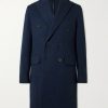 Double-Breasted Herringbone Cashmere Coat Double-Breasted Herringbone Cashmere Coat