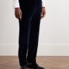 Chapman Straight-Leg Cotton-Velour Trousers - FR Chapman Straight-Leg Cotton-Velour Trousers - FR