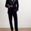 Chapman Straight-Leg Cotton-Velour Trousers - OU Chapman Straight-Leg Cotton-Velour Trousers - OU