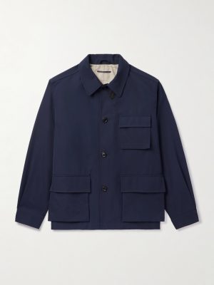 Twill Shirt Jacket