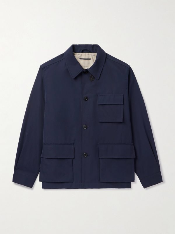 Twill Shirt Jacket