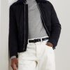 Leather-Trimmed Woven Cord Belt - FR Leather-Trimmed Woven Cord Belt - FR