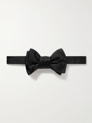 Pre-Tied Silk-Satin Bow Tie Pre-Tied Silk-Satin Bow Tie