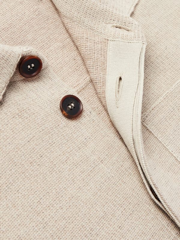 Wool, Cashmere, Linen and Silk-Blend Chore Jacket - CU