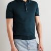 Slim-Fit Cotton Polo Shirt - FR Slim-Fit Cotton Polo Shirt - FR
